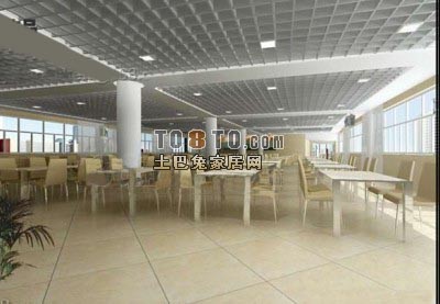 餐馆3d模型下载