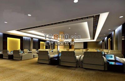 小型的会议3d模型下载
