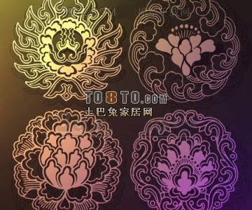 欧式壁画3d模型下载