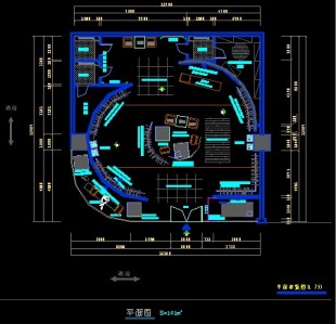 完整的专卖店CAD
