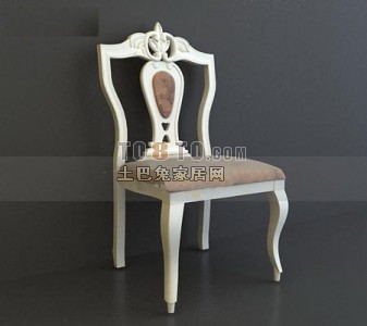 餐椅3d模型下载
