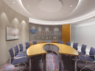 会议室3d模型下载
