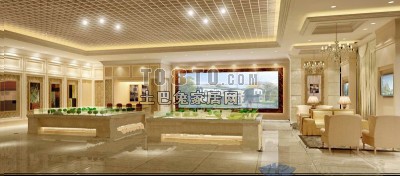 展厅免费933d模型下载