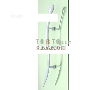 玻璃把手3d模型下载