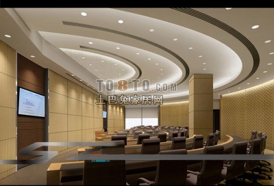 会议空间3d模型下载