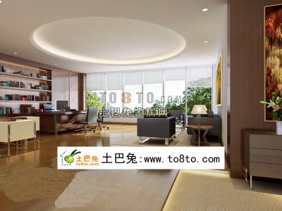 总经理室3d模型下载