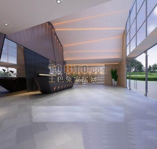 小型展厅3d模型下载