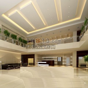 展厅免费233d模型下载