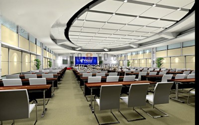 电信会议厅3d模型下载
