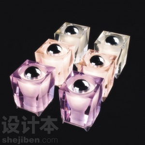 玻璃灯3d模型下载