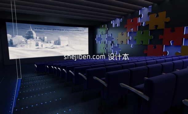 放影室3d模型下载