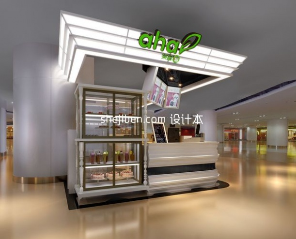 果留仙小型展厅3d模型下载