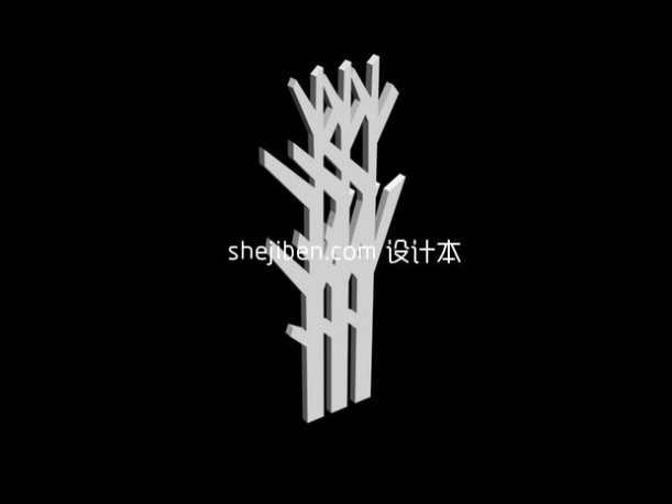 围栏式隔断库免费3d模型下载