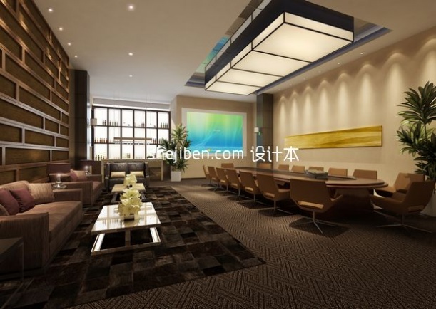 温馨餐厅室内3d模型下载