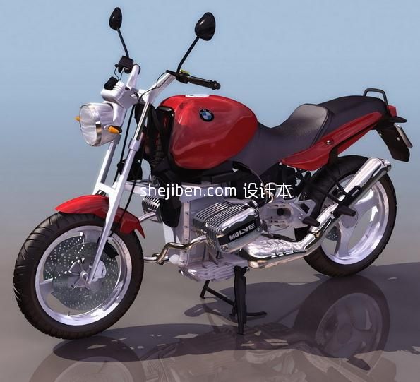 摩托车3d模型下载