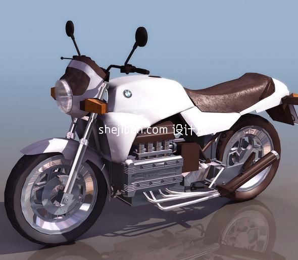 摩托车3d模型下载