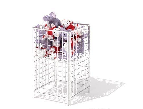 商业卖场展台3d模型下载