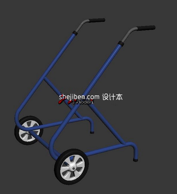 助步车3d模型下载