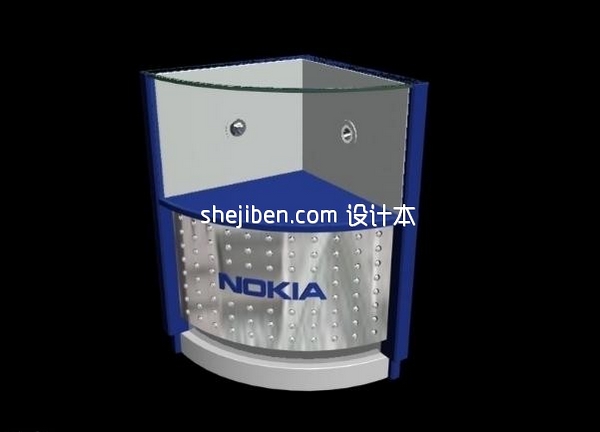 展台3d模型下载
