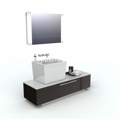 洗面盆3d模型下载