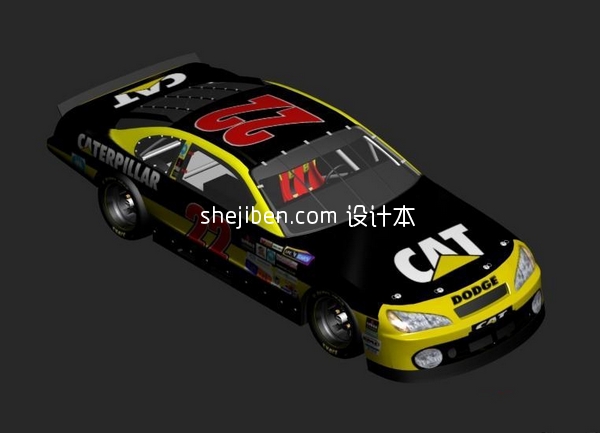 纳斯卡赛车3d模型下载