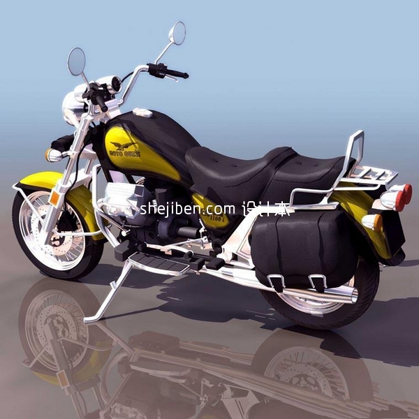 摩托车3d模型下载