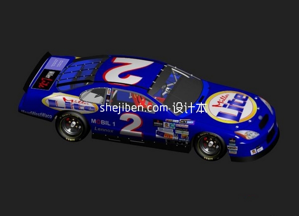 纳斯卡赛车nascar3d模型下载