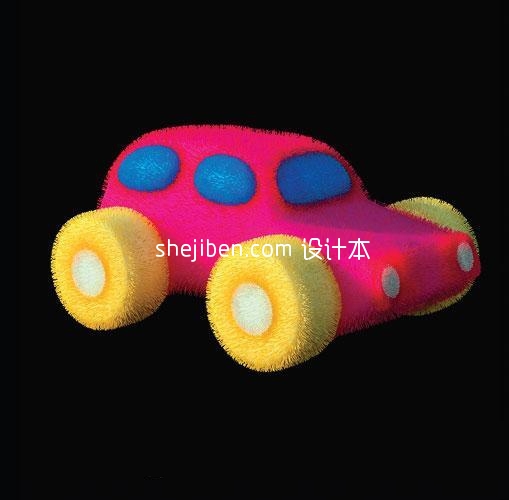 玩具小汽车3d模型下载