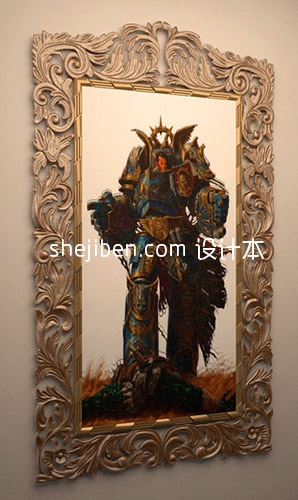 变形金刚欧式挂画3d模型下载