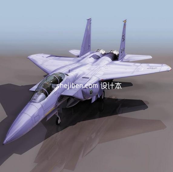 F15战斗机3d模型下载