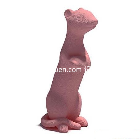 动物雕塑3d模型下载