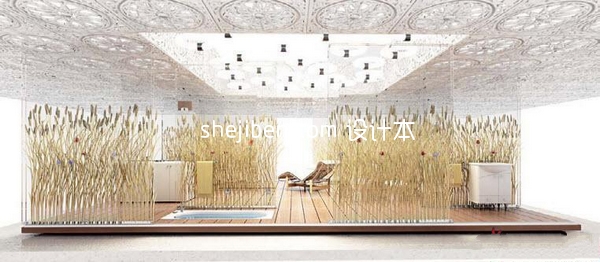 高级会所展厅3d模型下载