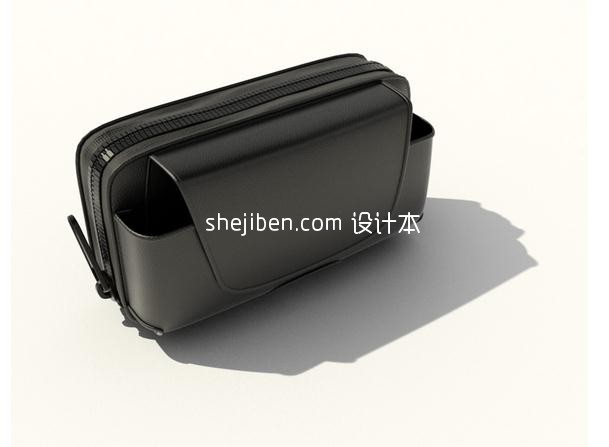 文具袋3d模型下载