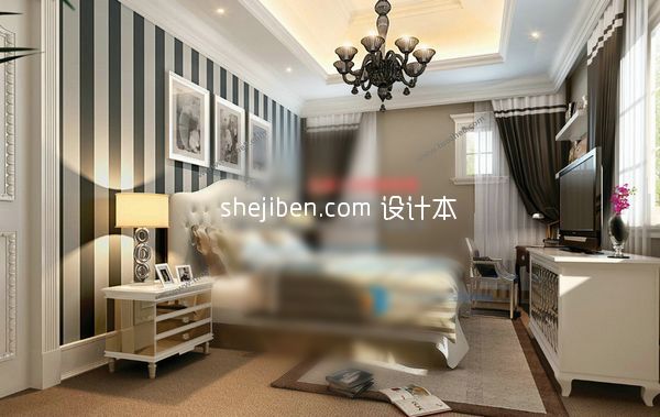卧室3d模型下载