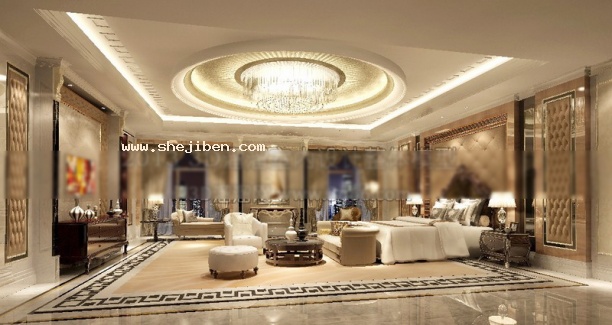 卧室3d模型下载
