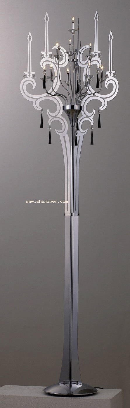 落地灯3d模型下载