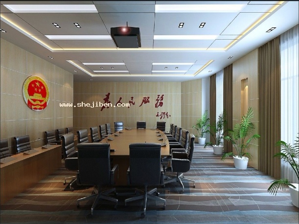 会议室3d模型下载