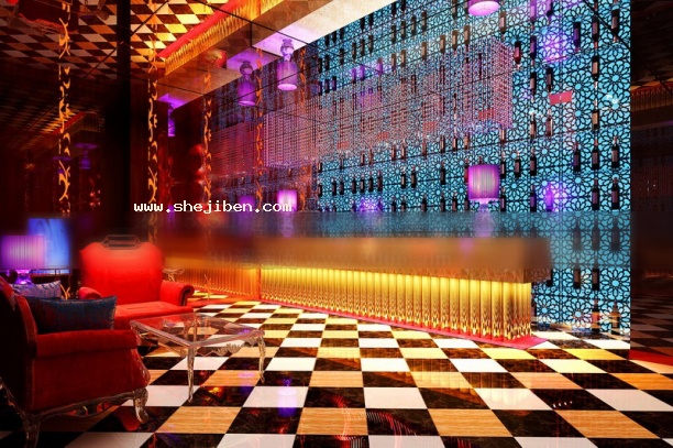 酒吧KTV3d模型下载