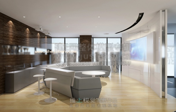休闲会所3d模型下载