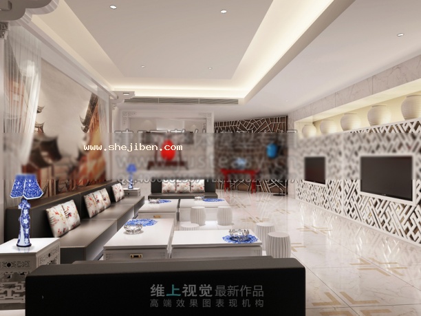 酒店包间3d模型下载