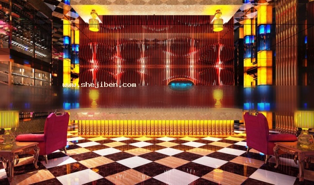 酒吧KTV3d模型下载