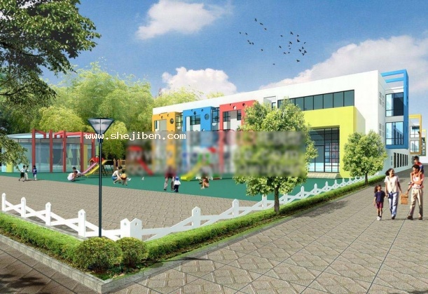 幼儿园3d模型下载