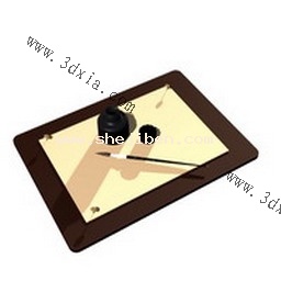 毛笔3d模型下载