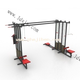 运动器材3d模型下载