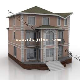 建筑3d模型下载