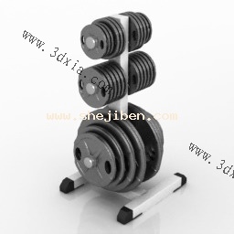 运动器材3d模型下载