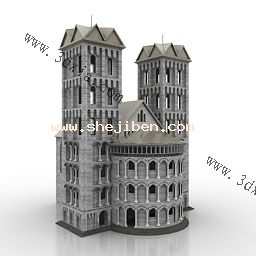 房屋整体3d模型下载