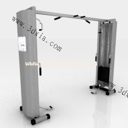 运动器材3d模型下载