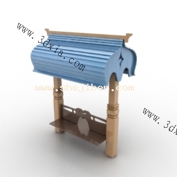 幼儿园-公园设施3d模型下载