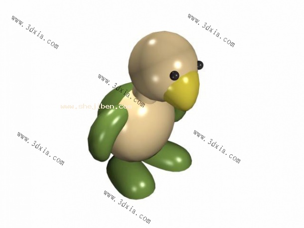 卡通3d模型下载